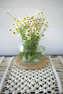 Simple Macrame Table Runner DIY