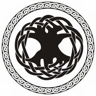 Ďalší dizajn keltského stromu