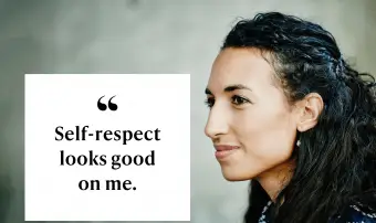 El respeto por uno mismo me sienta bien.