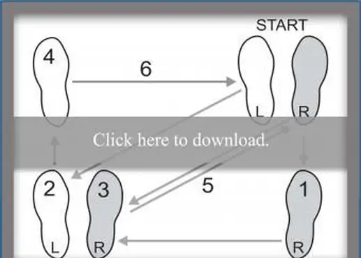 מדרגות ריקוד פרטנר של רומבה