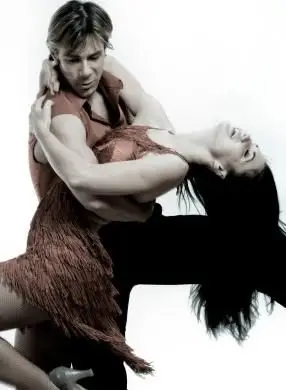 ルンバダンスのステップ図