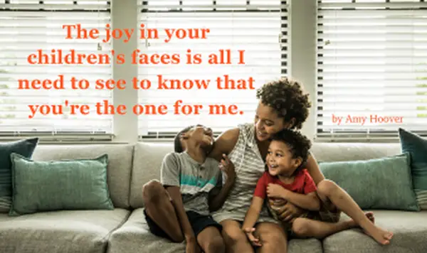 미혼모와 어린이 데이트 견적