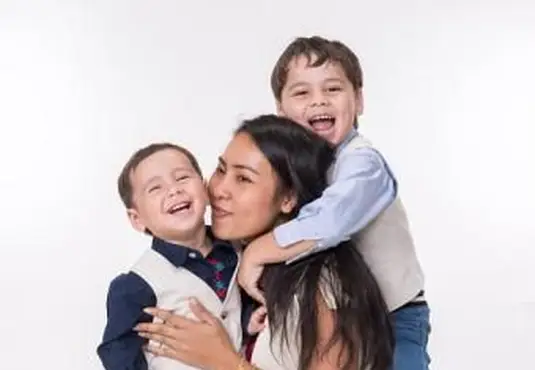 Alleinerziehende Mutter