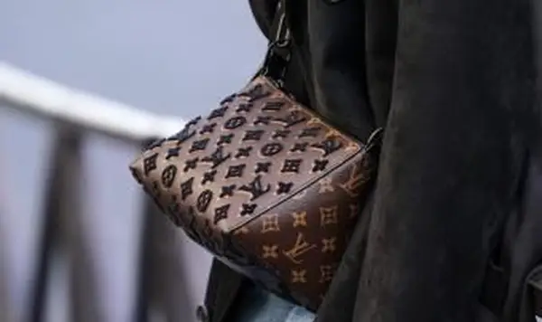 sac monogramme Vuitton marron