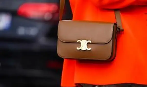 Sac en cuir marron Céline