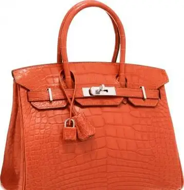エルメスマットサンギンアリゲーターバーキンバッグ