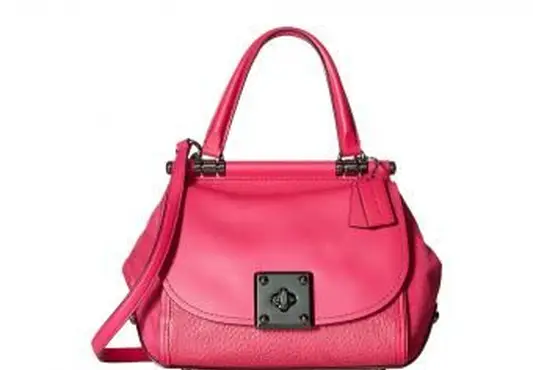 COACH Mixed Leather Drifter Top-Handle