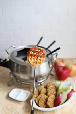 Fondue caramel sărat