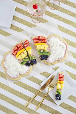 Rainbow Fruit Pizza!