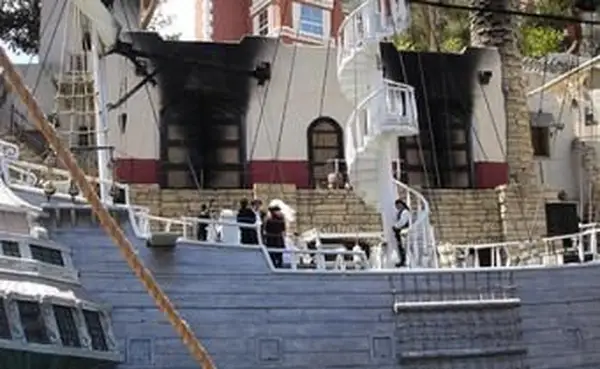 Casamento do navio da Ilha do Tesouro