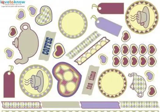 Material de Scrapbooking para Imprimir Gratis