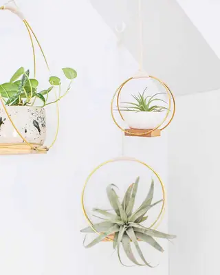 Mosiężna wisząca sadzarka DIY