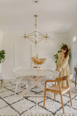 Modern Farmhouse Table DIY