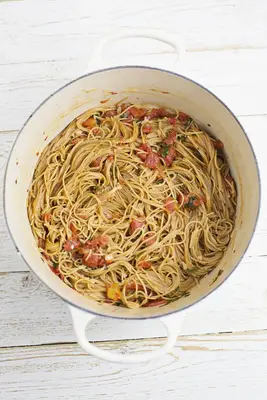 Whole wheat one pot pasta