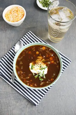 Easy black bean soup recipe