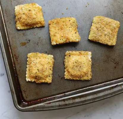 A Favorite Quick Dinner: Toasted Ravioli Salad