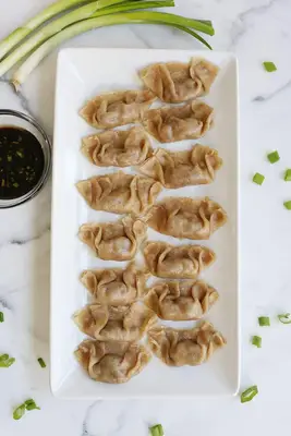 Celozrnná vegetariáčka gyoza