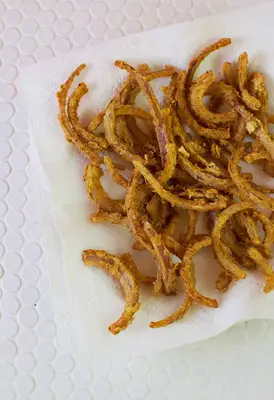 Toasted Sesame + Garbanzo Bean Burgers with Red Onion Straws