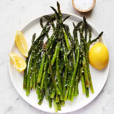 Stekt asparges