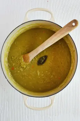 Split Pea and Potato Soup (Vegetarian)