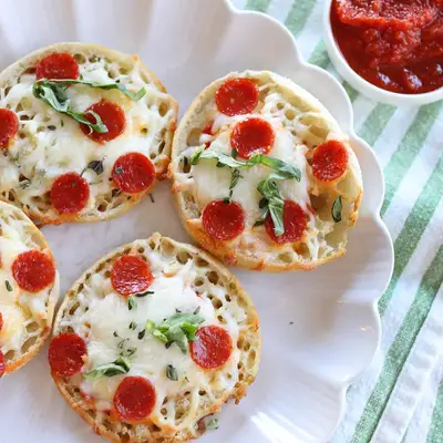 Engelsk Muffin Pizza