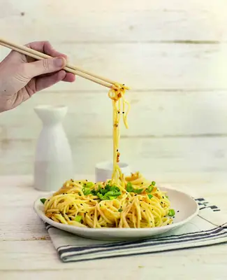 Miso and Garlic Butter Noodles