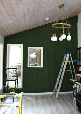 DIY Faux Living Wall