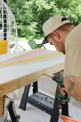 Cornhole Yard Game DIY