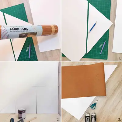 Easy DIY Bulletin Board (Any Shape or Size)