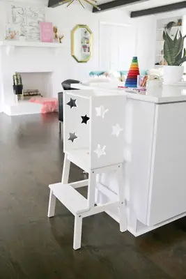 Ikea Hack: Star Toddler Learning Tower DIY