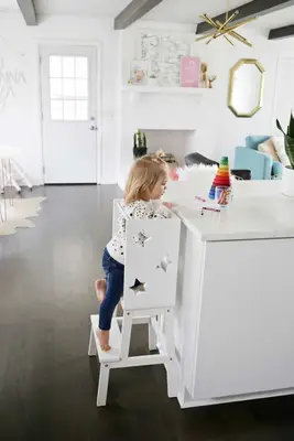 Ikea Hack: Star Toddler Learning Tower DIY