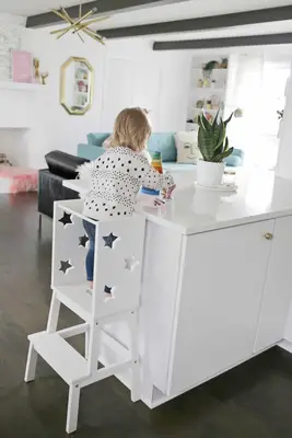 Ikea Hack: Star Toddler Learning Tower DIY