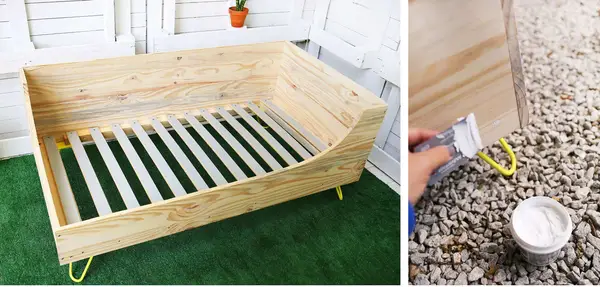 Modern Toddler Bed DIY