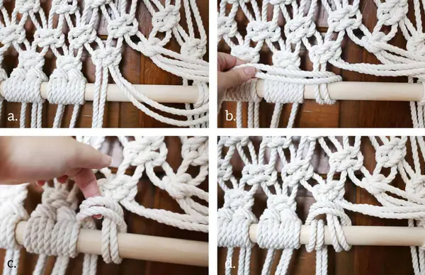 Macrame Room Divider DIY 