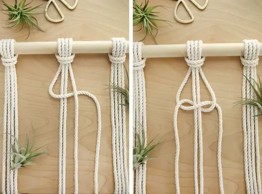 Macrame Room Divider DIY 