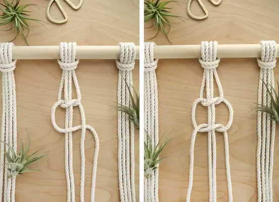 Macrame Room Divider DIY 