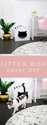 Litter Box Cover DIY!