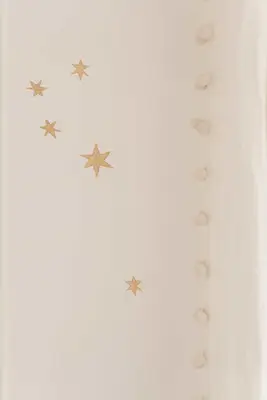Stamped Star Wall DIY (Money Saving Wallpaper Alternative)