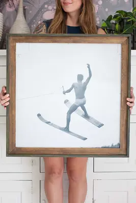 これを試してみてください：絵の具を額縁に塗料を追加します