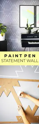 Make a Statement Wall with Paint Pens!