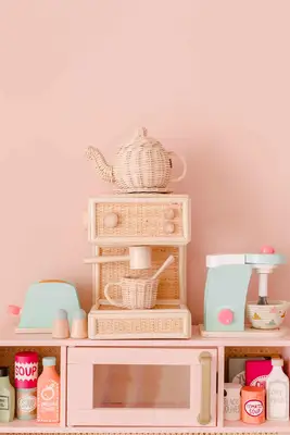 Bohemian Play Kitchen DIY