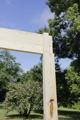 Mid-Century Pergola DIY