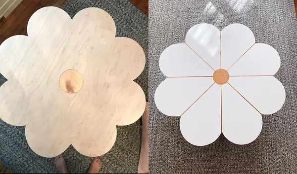 How I Made My Own Daisy Table