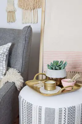 Build Your Own Upholstered Side Table