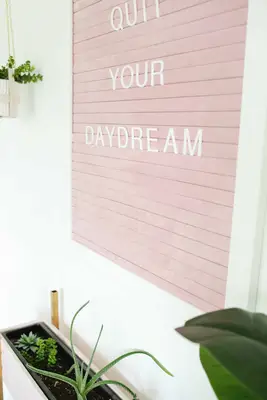 Oversized Felt Letter Board DIY
