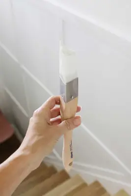 How To Do Board And Batten On A Staircase