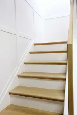 How To Do Board And Batten On A Staircase