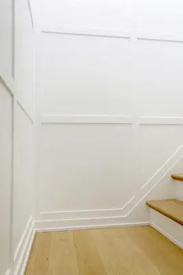 How To Do Board And Batten On A Staircase