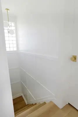 How To Do Board And Batten On A Staircase