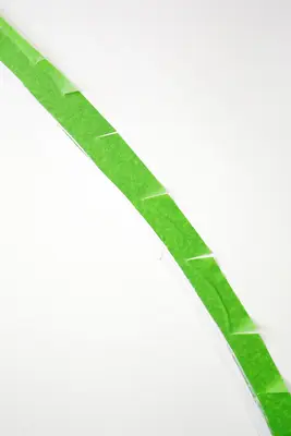 Rainbow Corner Accent Wall DIY